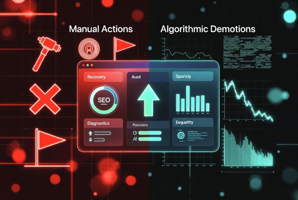 Manual Actions vs. Algorithmic Demotions: An Agency's Guide